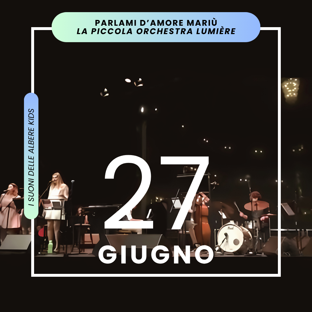 PARLAMI D'AMORE MARIU'